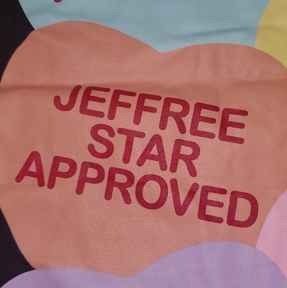 Jeffree Star Short Sleeve Black Logo Tee Small New - Picture 12 of 15